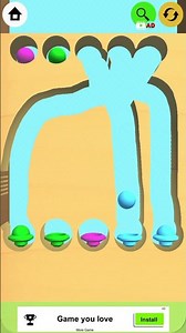 Dig Sand Color LEVEL: 121 #games #gaming #gameplay