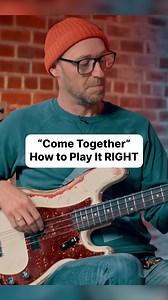 1M views · 6.3K reactions | "Come Together" may not be the most difficult bass line out there, but it still comes with its own challenges. To see a complete breakdown of this song, watch the full video on our YouTube Channel. Link in bio! | ScottsBassLessons.com | Facebook