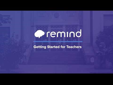 Getting Started for Teachers