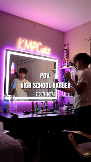 Been in the game since day one 🔥💈 all glory to Jesus! #barber #haircut