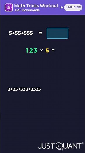 Math Tricks - Adding Repeated Numbers in Seconds - Simple Mental Math Trick - Easy Maths #mathtricks