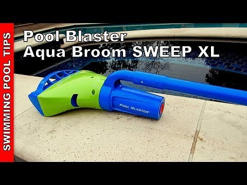 Pool Blaster Aqua Broom SWEEP XL Review and Set Up Video