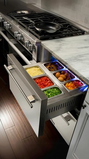 12K views · 54 reactions | So many ways to love True’s 24” Refrigerator Drawers!  From snack central to meal prep perfection (thanks to the Drawer Pan Kit accessory), these drawers provide 5.4 cu ft of endless possibilities. What’s in your drawers? → Link in bio. | True Residential | Facebook