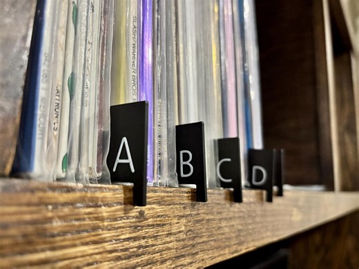 Alphabet Vinyl or Book Dividers Organizers - Complete A–Z Set - Etsy