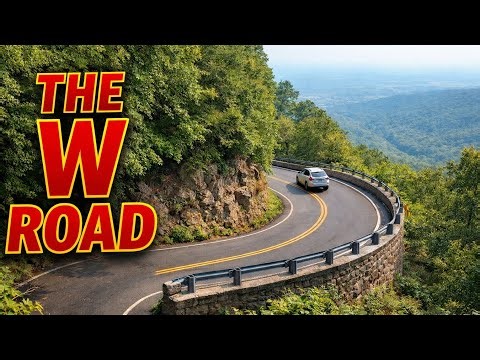 What It's Like Driving the W Road on Signal Mountain | Chattanooga Tennessee