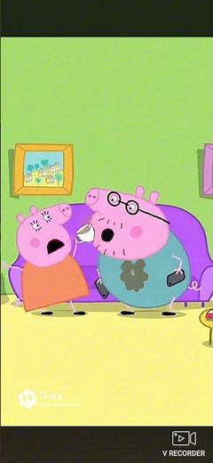 Peppa pig fight cloud #funny #peppapig