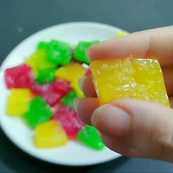 Jelly Recipe | Homemade Vegan Jelly Without Gelatin and Agar Agar | Vegan Jello #Shorts