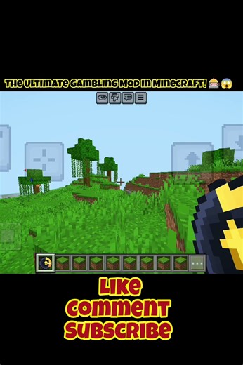 testing the new upgrader mod in minecraft 🎰😱 #shorts #minecraft #gaming