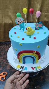 Cocomelon Cake | How to Create Stunning Colorful Cakes | Rainbow Cake Decorating Ideas 2024 | Sunil Cake Master