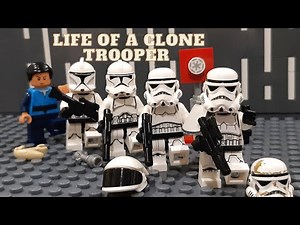 Lego The Life of A Clone Trooper [Lego Star Wars]