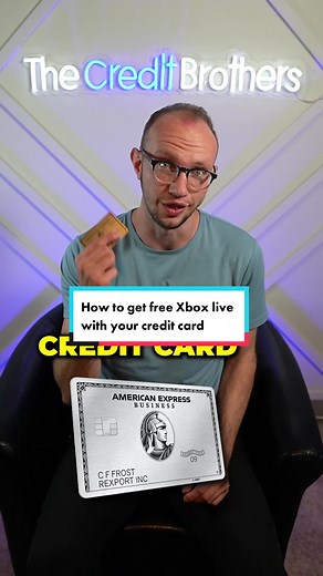 How to get free Xbox live with your credit card