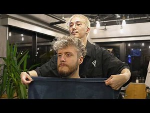 💈(ASMR) FULL SERVICE Grooming at Japanese Barbershop in Tokyo: Haircut, Shaving, Shampoo, Styling