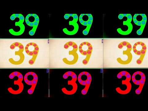 Endless Numbers || Endless Learning Academy || Count Number 38, 39, 40.