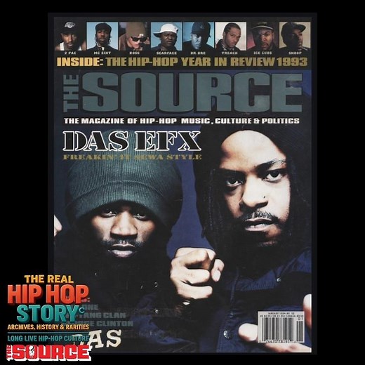 The Source 1994 Das EFX, KRS One, Rakim, Ice Cube, Run DMC & Main Source (The Real Hip-Hop Story)