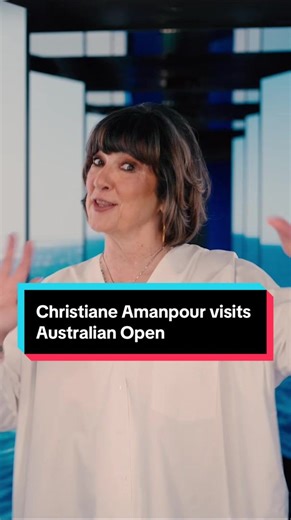 Christiane Amanpour Covers the Thrilling Australian Open