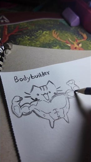 How to draw easy cat tutorial | Cat drawing