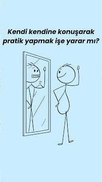 Self-talk yaparak pratik yapmak fayda sağlar mı? #ingilizceöğren #ingilizce