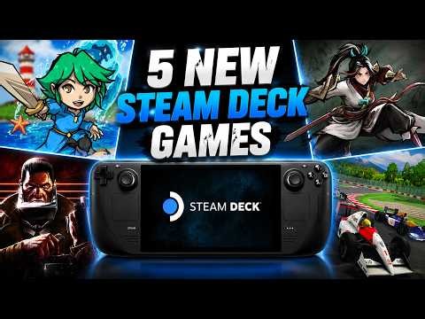 5 NEW Steam Deck Games You NEED To Play This Week!