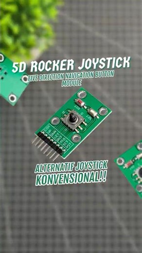 Want to Make Your Own Game Controller? Just Use a 5D Rocker Joystick! 🕹️🎮