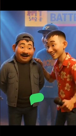 Mastea X Liltoto-Rap battle_Ai version..#mizoram#rap #viral #shorts #viralvideo #funny #video..