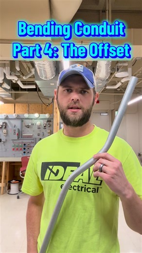Tanner The Electrician on Instagram: "After a whole month of chaos, I’m finally back with my conduit series, which was made possible because of @IDEAL Electrical . Here’s Bending Conduit Part 4!!! I tried my best to make it shorter than 3 minutes, but couldn’t make it happen. Let me know if you have any questions. #electrician #fyp #electriciansofinstagram #conduit"