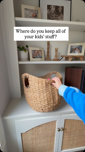 Baskets under ottomans, coffee tables with storage, built ins, and a few Amazon cabinets. Spaces made just for the kids so the mess stays somewhat contained. If you’re looking for an organization account that’s real, practical, and imperfect… this might just be your page. Follow for simple home systems and storage ideas that actually work for busy families. Comment SHOP below for links!! home organization kid clutter storage ideas baskets built-ins ottoman storage coffee table storage amazon cab