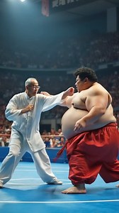 37K views · 187 reactions | Tai Chi Master vs Sumo Giant #TaiChiVsSumo #MartialArtsBattle #EpicFight #TaiChiMaster #SumoWrestling #FightReel #MartialArtsShowdown #ActionVideo #ViralFight #TrendingReels | Justien | Facebook