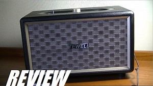 Watch REVIEW&colon; TEWELL RetroRock Bluetooth Speaker on Amazon Live
