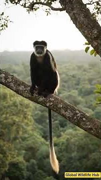 Colobus, #wildlife #monkey #viral