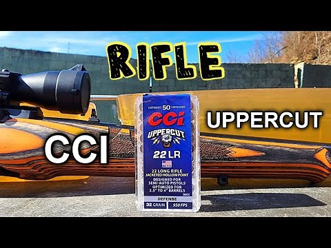 CCI Uppercut .22LR RIFLE Ballistic Gel Test & Review