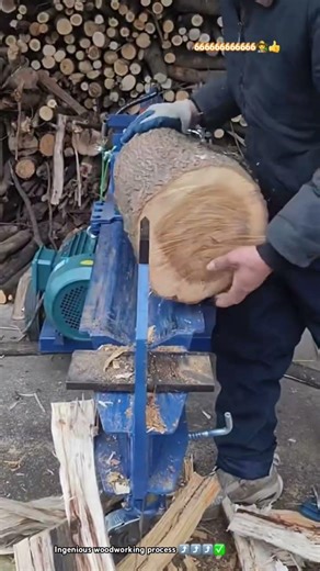 PRECISION MACHINE : Splitting woodworking efficiently