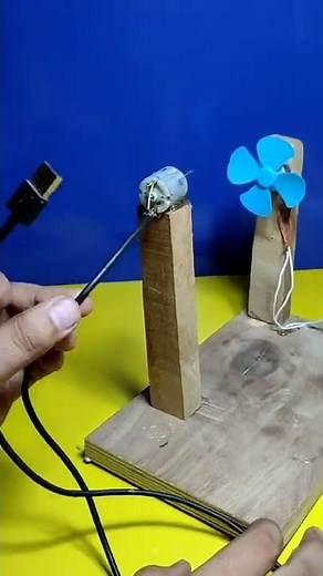 How to make wind turbine windmill Project at home school project #short