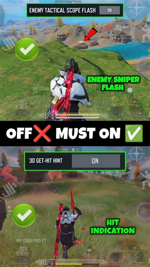 ✅ Try This Pro Secret settings Tricks in CODM BR 🔥💯 Codmobile Tips and Tricks #shorts #codmbr #cod