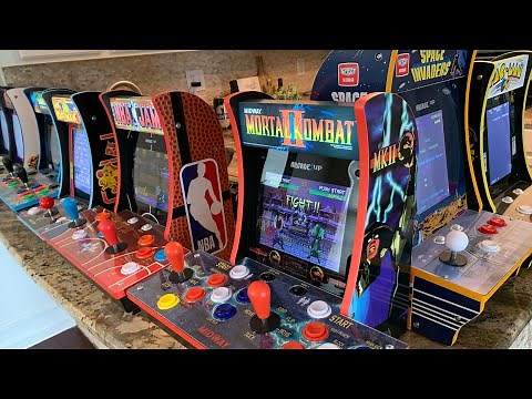 ARCADE1UP AT NIGHT! A Look at the Countercade Collection