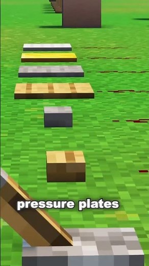 How light and heavy weighted pressure plates work in Minecraft