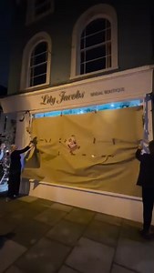 ✨ Our Stunning Christmas Window! ✨ Wow… what a weekend!! On Saturday we had a fantastically busy day in the boutique with a full day of gorgeous brides, and then the most magical evening for the East Grinstead Christmas Window Big Reveal.💫 It was honestly the busiest we’ve ever seen it! We were completely overwhelmed by all the wonderful compliments and loved seeing so many brides-to-be — and even past brides who now have little ones of their own! 🥹💛 For me and Emma, it was truly heart warmin