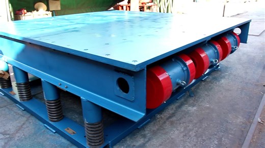 500mm 800mm 1000mm Concrete Vibrating Table Vibration Table for Concrete Mould Block Compaction