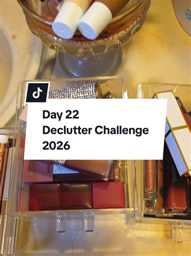 Day 23: Declutter Challenge: Lipstick #declutterchallenge #dailychallenge #2026goals #Declutter #lipstick