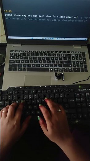 ⌨️ 53 WPM Typing Speed Test | Daily Typing Practice 🚀 #shorts #fasttyping #typingskills #typing