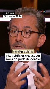 « On parle de gens avec une trajectoire, un passé, un futur... » Hakim EL KAROUI expert associé pour le think tank Terra Nova ✂️ Le débat « Immigration : Le grand défi ? » #CCeSoir est : 🔄 https://bit.ly/ImmigrationDefi 🎧 en podcast | C ce soir
