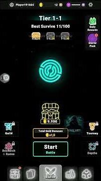 (Eng) Neon Castle Idle TD Game (Hack LibTool 1.1.0)