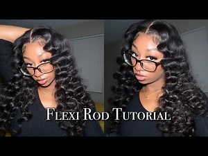 Heatless Flexi Rod Curls | Beginner Friendly ♡