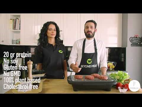 Beyond Meat Burger instructions for ideal cooking.
