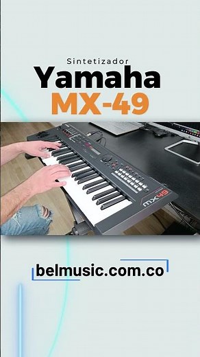 Sintetizador Yamaha MX49 #shorts #belmusic #tecladoyamaha #yamaha #piano #music