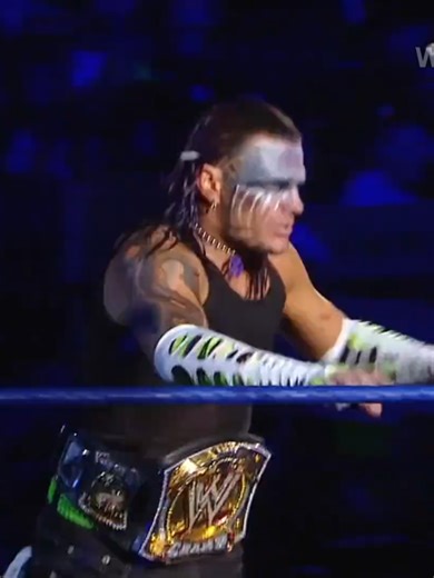 鬼面战士杰夫哈迪首次加冕WWE冠军的故事#wwe