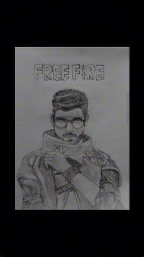 Alok Drawing ||#shorts #freefire #old #alok #drawing