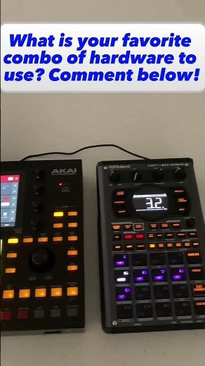 Roland SP 404 MK2 and the MPC One are my favorite dawless combo