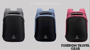 48K views · 249 reactions | Do you want to avoid being a victim of those thieves and pickpockets when travelling?  Get the world's best-selling Anti-theft Backpack! This 16-Inch Multi-functional Anti-theft Backpack comes with a dozen cutting-edge features such as hidden zippers, secret compartments, slash-proof, water-resistance, light-weight, USB external charging etc. Click Here ==>FreedomTravelGear.com/Safe Click Here ==> FreedomTravelGear.com/Safe | Best Travel Gear Of 2020 | Facebook