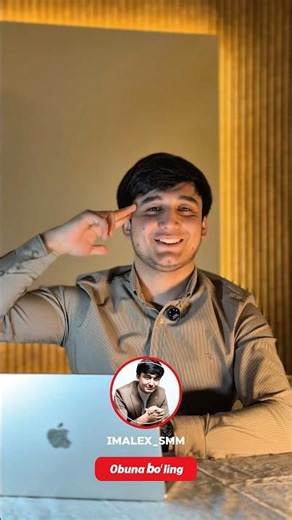 SMM haqida qiziqarli va foydali videolarni yoqotib qoymaslik uchun obuna bo’lishni unutmang😉
