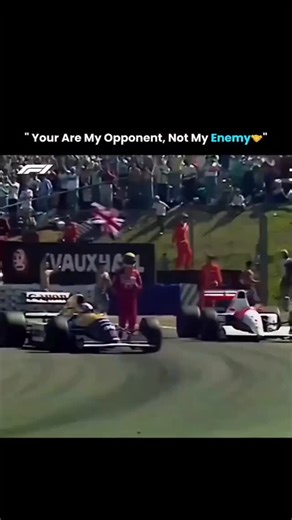 Movie Rush Clips on Instagram: "In the final laps of the 1985 British Grand Prix, Ayrton Senna’s Lotus ran out of fuel just as he was fighting for a strong finish. Stranded on the circuit after pushing his car as far as he could, he could only watch the rest of the field race past. When Nigel Mansell crossed the line and completed his cool-down lap, he spotted Senna standing beside his powerless car. Without hesitation, Mansell pulled up, Senna climbed onto the sidepod of the Williams, and the t